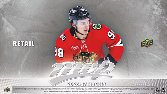 2026/27 Upper Deck MVP Hockey 36-Pack Retail Box
