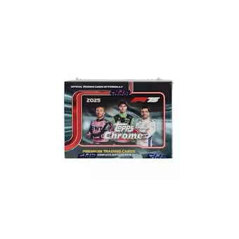 2025 Topps Chrome F1 Formula 1 Blaster Box