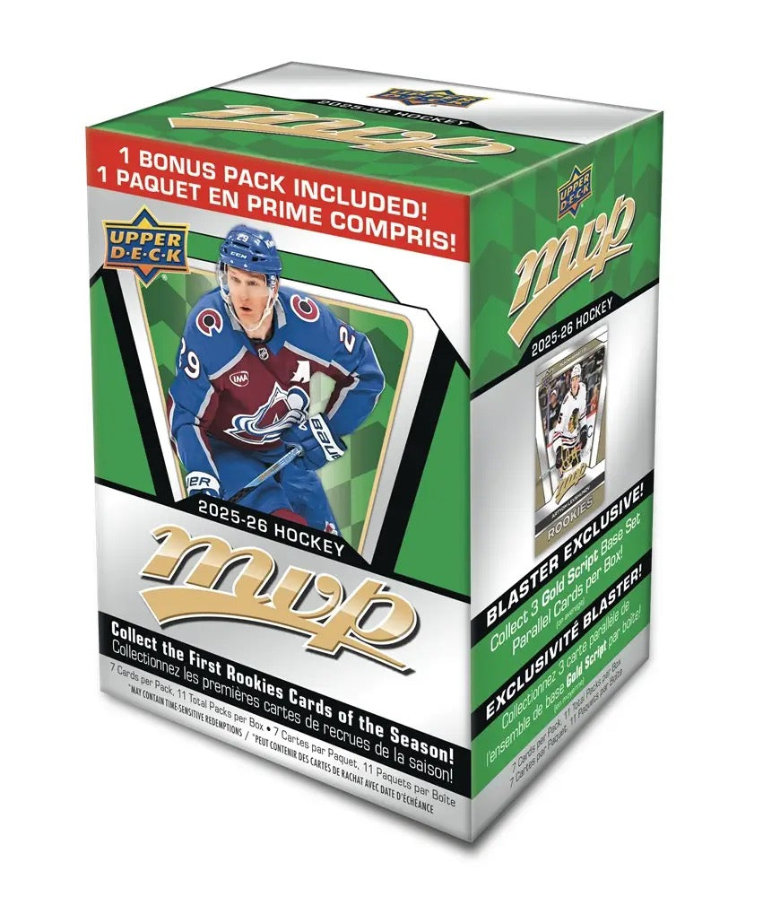 2025-26 Upper Deck MVP Hockey Cards (Blaster)