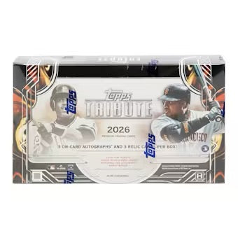 2026 Topps Tribute Baseball Hobby Box