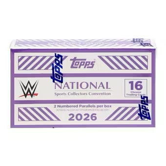 2026 Topps WWE National Convention Exclusive Box