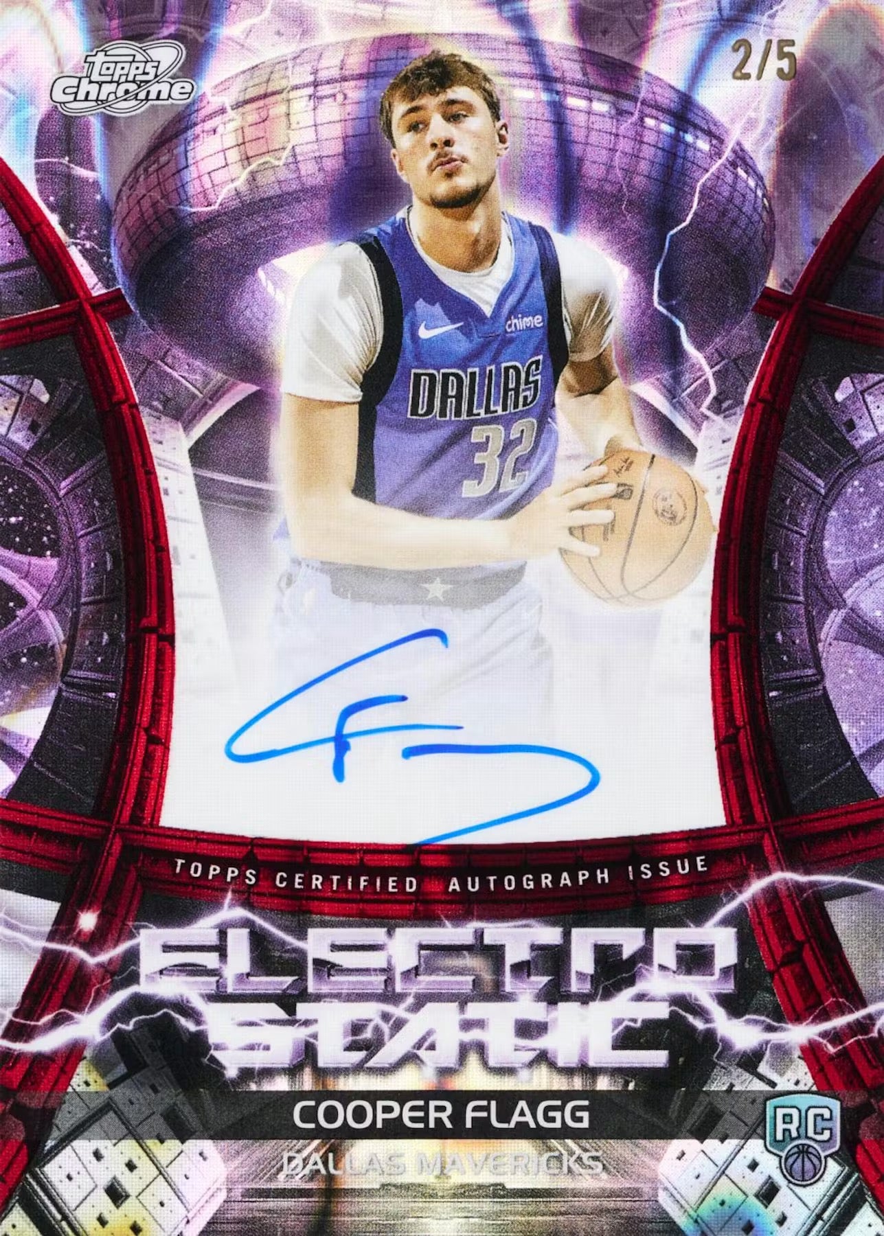 2025/26 Topps Cosmic Chrome Basketball First Day Issue Hobby Box