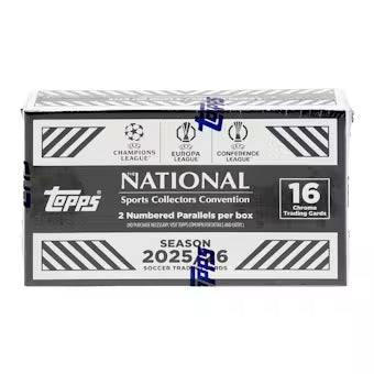 2026 Topps UEFA National Convention Exclusive Box