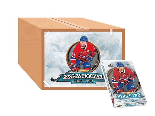 2025/26 Upper Deck Series 2 Hockey Hobby Box (SEALED CASE)