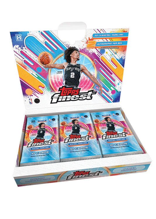 2025/26 Topps Finest Basketball - Hobby Box
