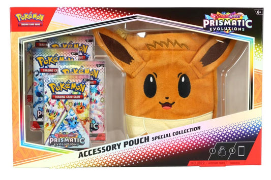 Pokémon Scarlet & Violet Prismatic Evolutions Accessory Pouch Special Collection
