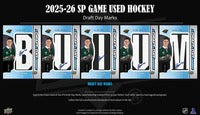 2025-26 Upper Deck SP Game Used Hockey Hobby Box