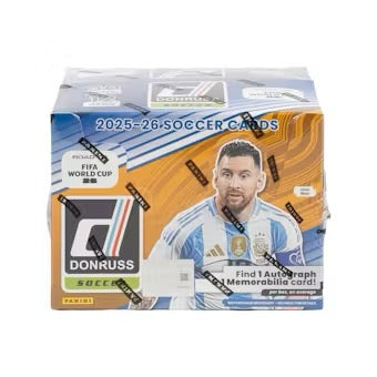 2025/26 Panini Donruss Road to FIFA World Cup Soccer Hobby Box