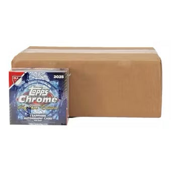2025 Topps Chrome MLS Soccer Sapphire Edition 10-Box Case