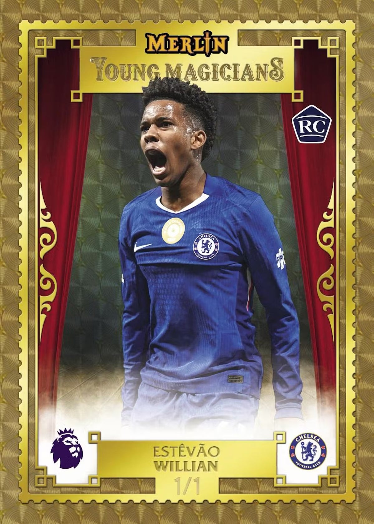 2025-26 Topps Merlin English Premier League Soccer Hobby Box