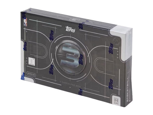 2025/26 Topps Three Basketball Hobby Box