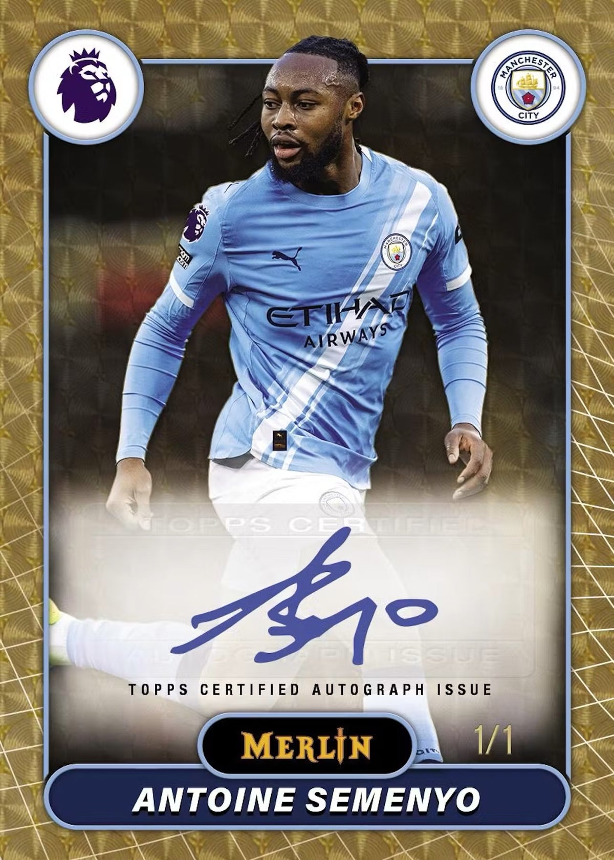 2025-26 Topps Merlin English Premier League Soccer Hobby Box