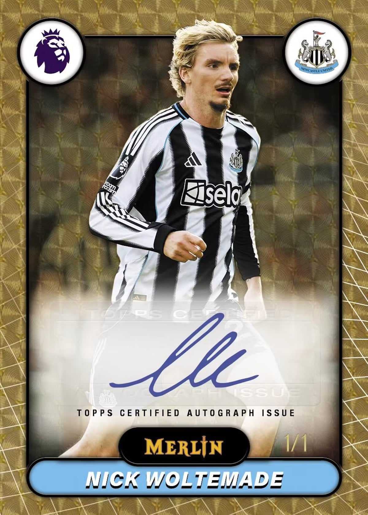 2025-26 Topps Merlin English Premier League Soccer Hobby Box