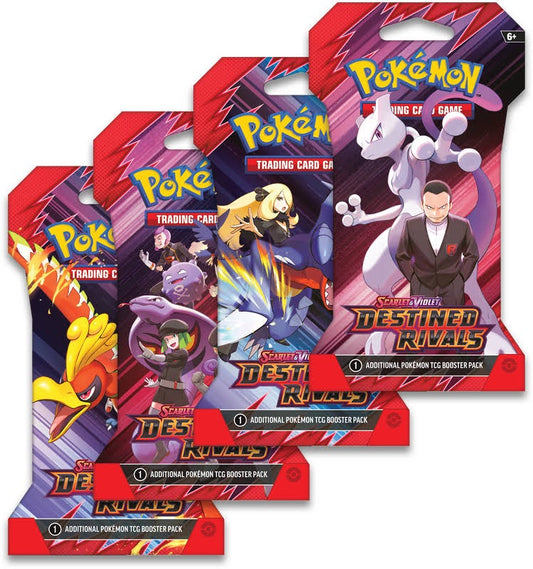 Pokémon - Trading Card Game: Scarlet & Violet Destined Rivals Sleeved Booster – One Variation Chosen at Random
