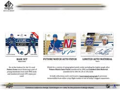 2019-20 Upper Deck SP Authentic Hockey Hobby Box