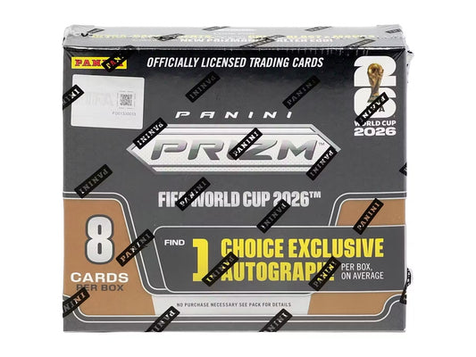 2026 Panini Prizm FIFA World Cup Soccer Choice Box
