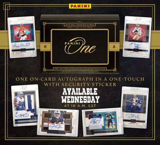 2019 Panini One Football Hobby Box