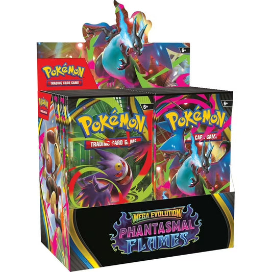 Pokemon TCG Mega Evolution Phantasmal Flames Booster Box