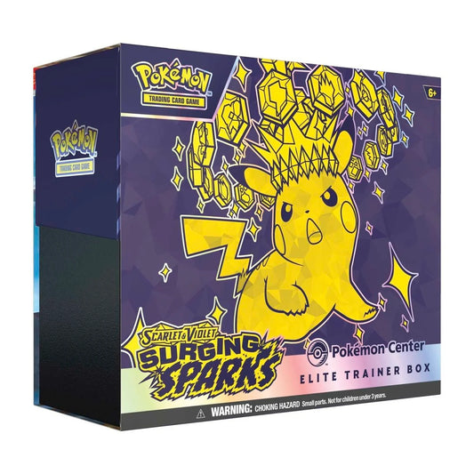 Pokemon Surging Sparks Pokemon Center Elite Trainer Box